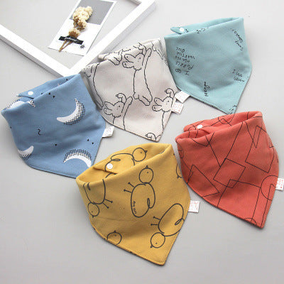 Babero toalla pack 5 bebé// Baby saliva towel pack 5