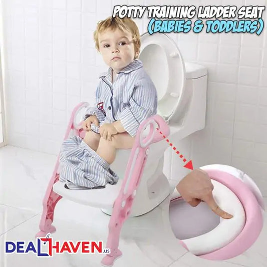Asiento con escalera para lavabo bebé//  Potty Training Ladder Seat Babies & Toddlers
